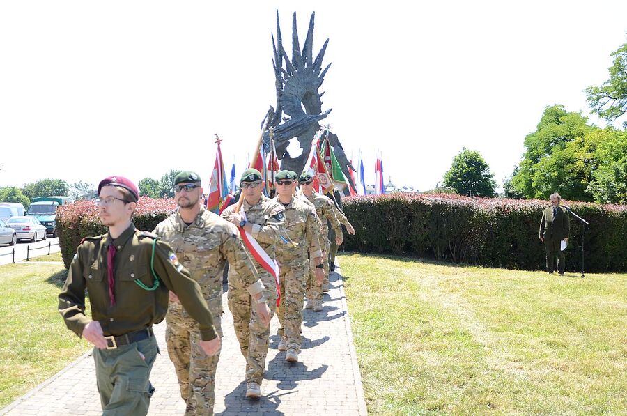 79. rocznica akcji Koppe. Uroczystości w Krakowie. Fot. Janusz Ślęzak (IPN)
