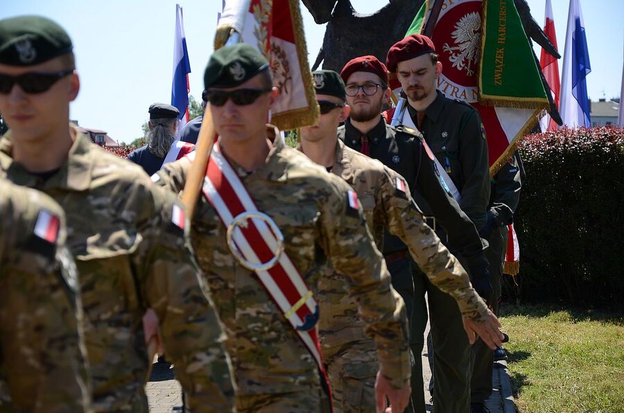 79. rocznica akcji Koppe. Uroczystości w Krakowie. Fot. Janusz Ślęzak (IPN)