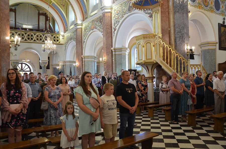 Uroczystości w związku z 80. rocznicą pacyfikacji Liszek. Fot. Janusz Ślęzak (IPN)