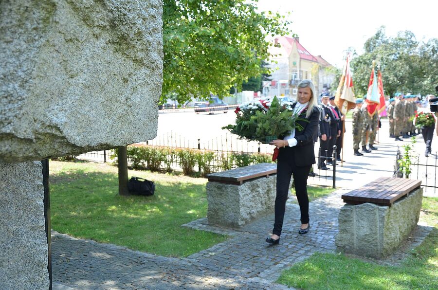 Uroczystości w związku z 80. rocznicą pacyfikacji Liszek. Fot. Janusz Ślęzak (IPN)