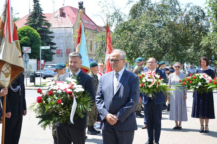 Uroczystości w związku z 80. rocznicą pacyfikacji Liszek. Fot. Janusz Ślęzak (IPN)