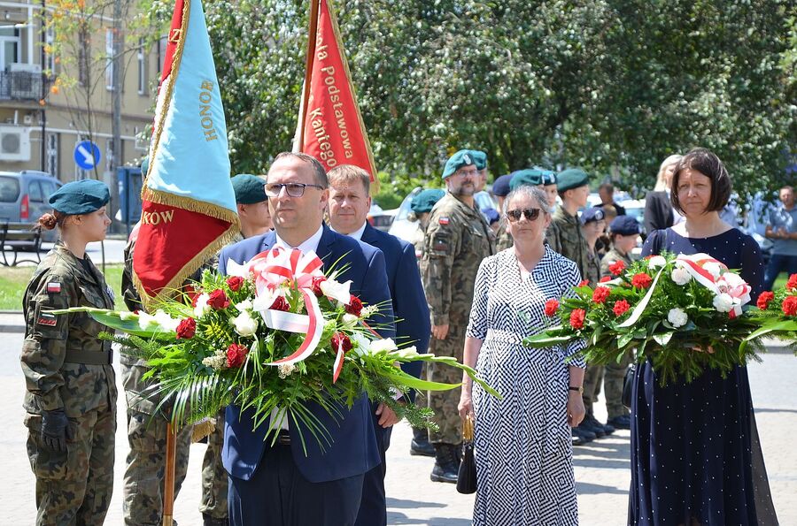 Uroczystości w związku z 80. rocznicą pacyfikacji Liszek. Fot. Janusz Ślęzak (IPN)