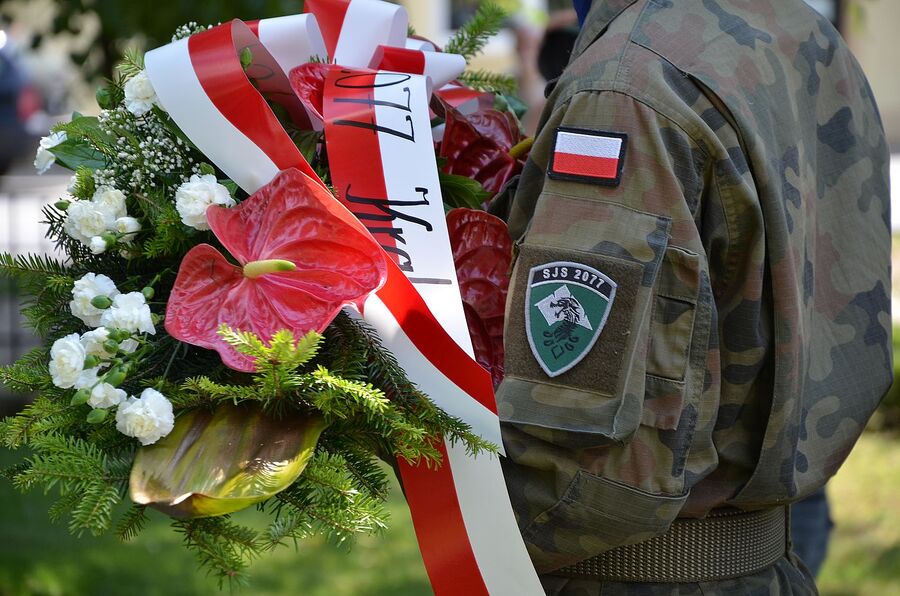 Uroczystości w związku z 80. rocznicą pacyfikacji Liszek. Fot. Janusz Ślęzak (IPN)