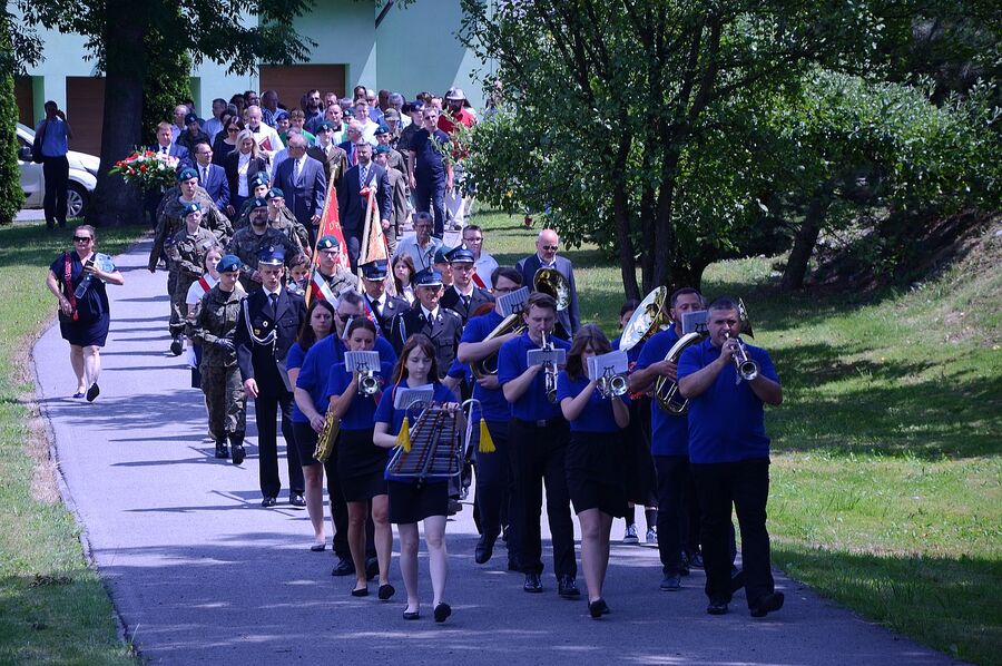 Uroczystości w związku z 80. rocznicą pacyfikacji Liszek. Fot. Janusz Ślęzak (IPN)