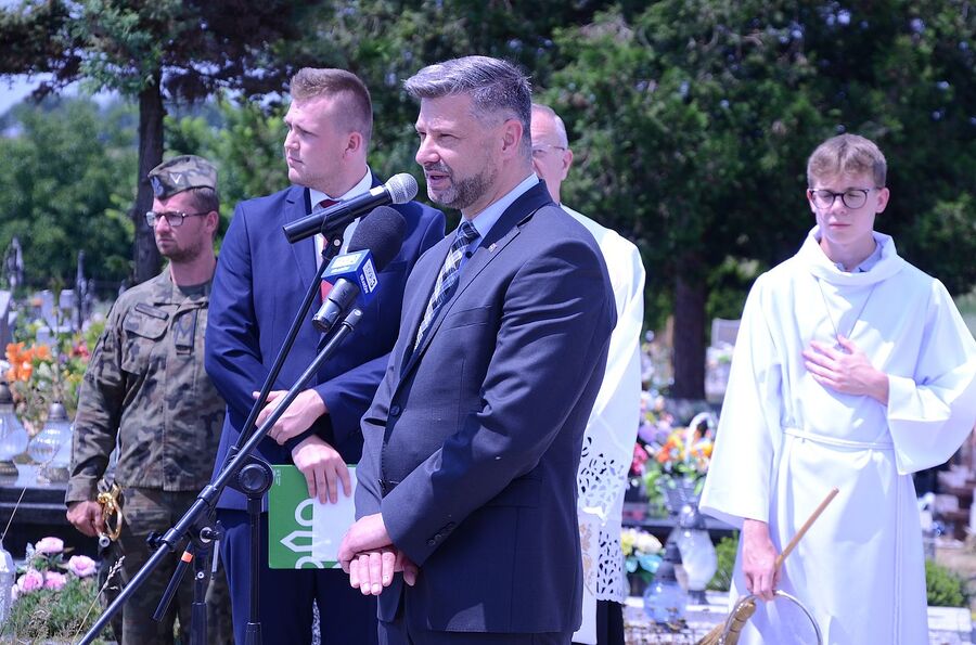 Uroczystości w związku z 80. rocznicą pacyfikacji Liszek. Fot. Janusz Ślęzak (IPN)