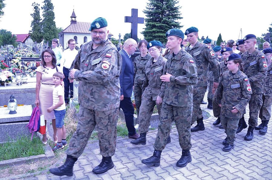 Uroczystości w związku z 80. rocznicą pacyfikacji Liszek. Fot. Janusz Ślęzak (IPN)