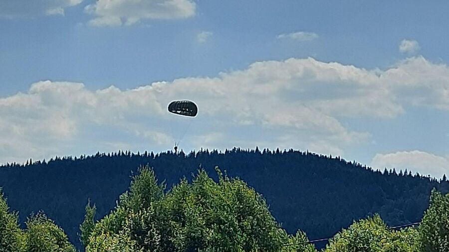 Piknik historyczny na Dzielcu w Słopnicach. Fot. Łukasz Płatek (IPN)