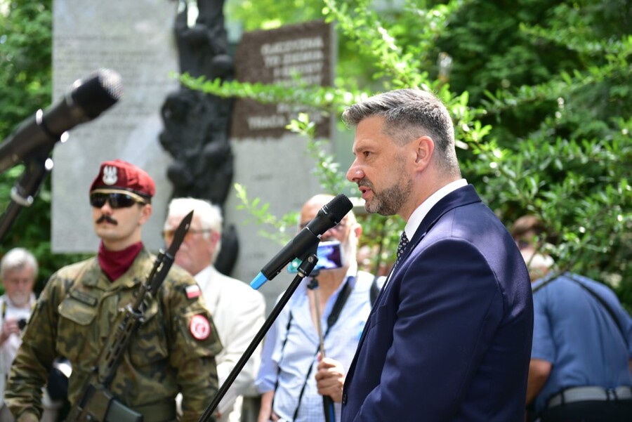 80. rocznica krwawej niedzieli na Wołyniu. Fot. Żaneta Wierzgacz (IPN)