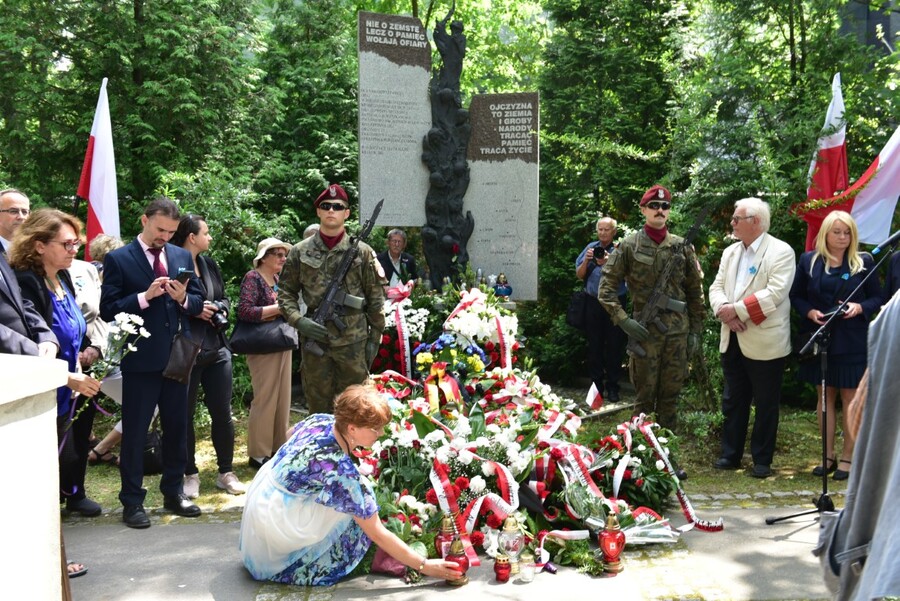 80. rocznica krwawej niedzieli na Wołyniu. Fot. Żaneta Wierzgacz (IPN)
