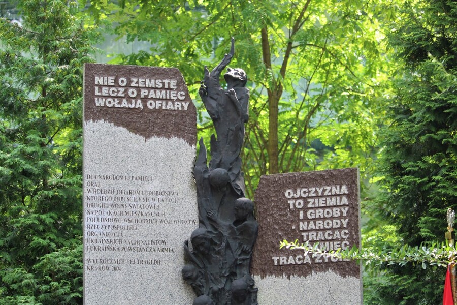 80. rocznica krwawej niedzieli na Wołyniu. Fot. Żaneta Wierzgacz (IPN)