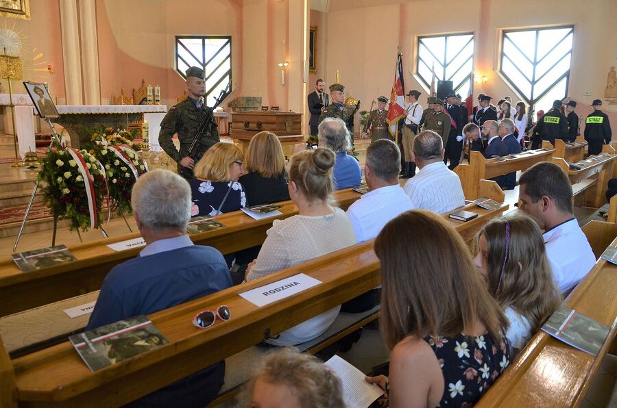 Uroczystości pogrzebowe Wojciecha Mszanika. Fot. Janusz Ślęzak (IPN)