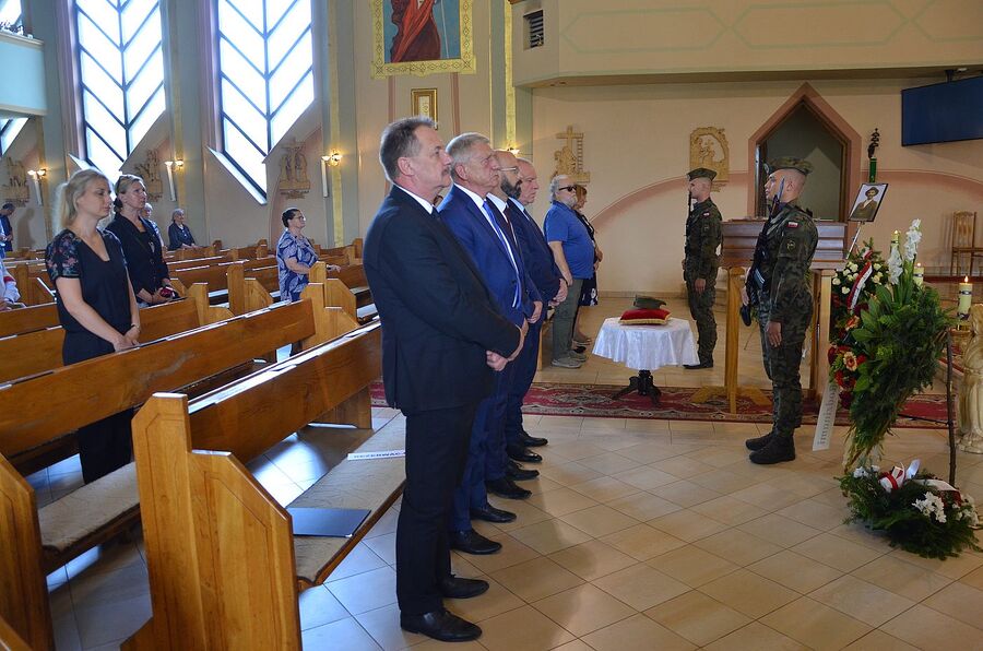 Uroczystości pogrzebowe Wojciecha Mszanika. Fot. Janusz Ślęzak (IPN)