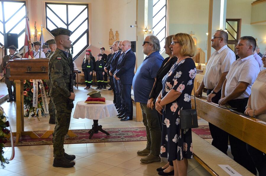 Uroczystości pogrzebowe Wojciecha Mszanika. Fot. Janusz Ślęzak (IPN)