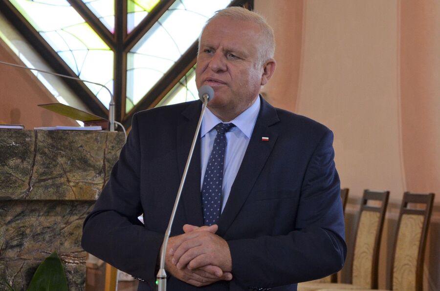 Uroczystości pogrzebowe Wojciecha Mszanika. Fot. Janusz Ślęzak (IPN)