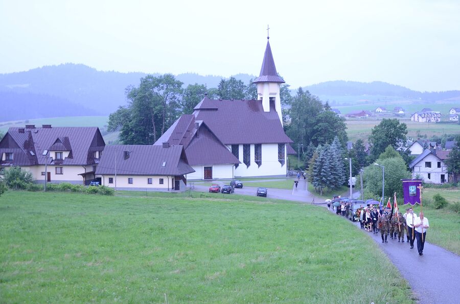 Uroczystości pogrzebowe Wojciecha Mszanika. Fot. Janusz Ślęzak (IPN)