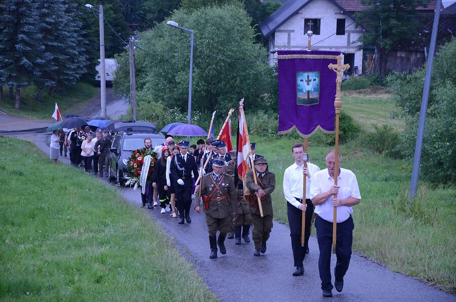 Uroczystości pogrzebowe Wojciecha Mszanika. Fot. Janusz Ślęzak (IPN)