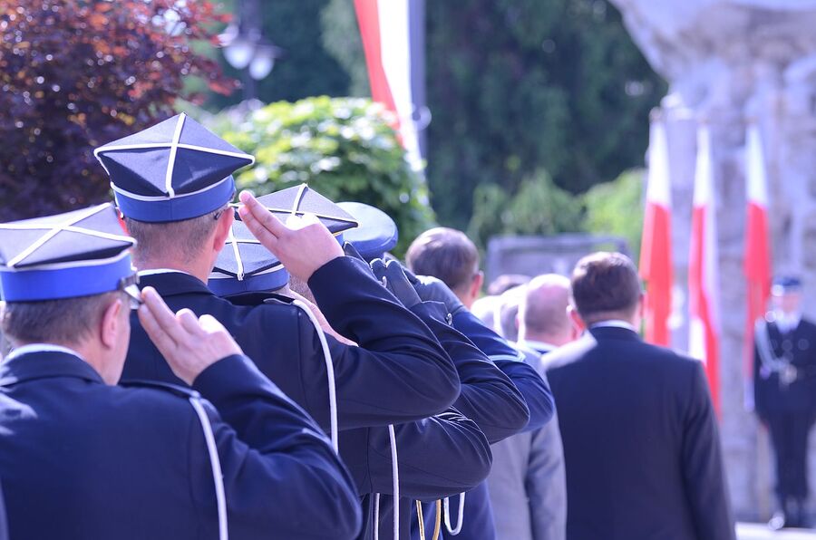 Uroczystości w Sułkowicach w związku z 80. rocznicą niemieckiej pacyfikacji miejscowości. Fot. Janusz Ślęzak (IPN)