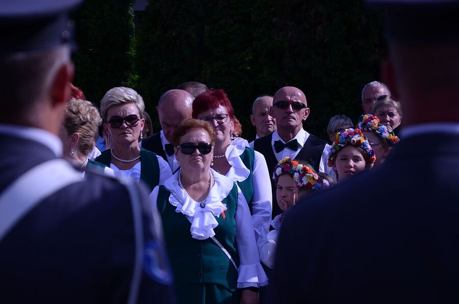 Uroczystości w Sułkowicach w związku z 80. rocznicą niemieckiej pacyfikacji miejscowości. Fot. Janusz Ślęzak (IPN)