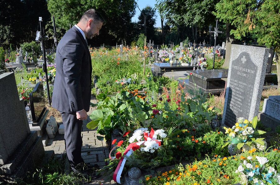 80. rocznica niemieckich pacyfikacji wsi w powiatach krakowskim i miechowskim. Fot. Janusz Ślęzak (IPN)