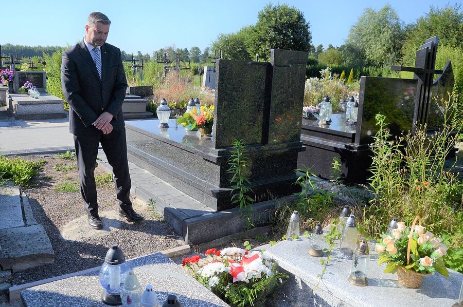 80. rocznica niemieckich pacyfikacji wsi w powiatach krakowskim i miechowskim. Fot. Janusz Ślęzak (IPN)