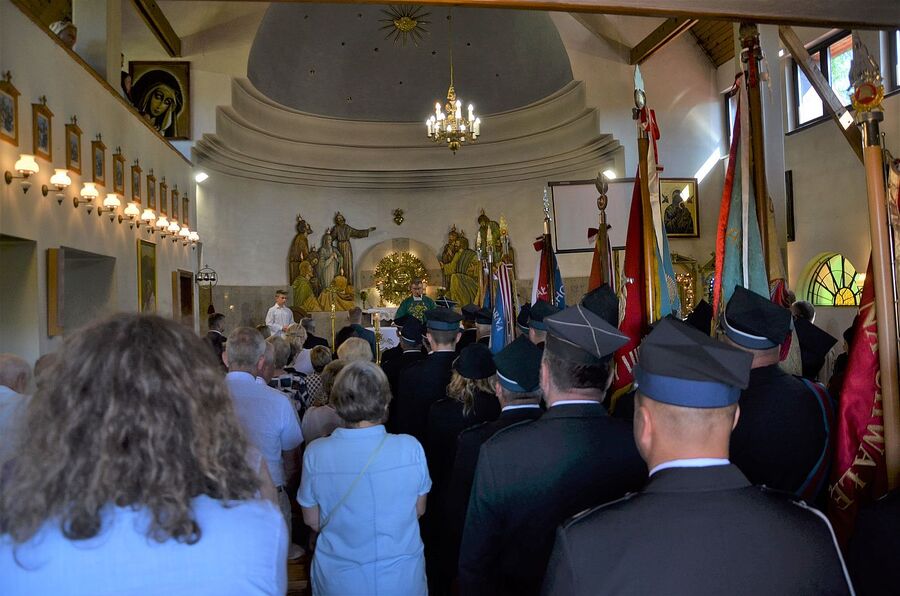 80. rocznica niemieckiej pacyfikacji wsi Łazy. Fot. Janusz Ślęzak (IPN)