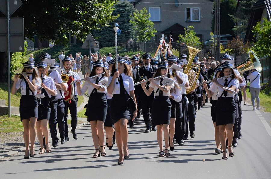 80. rocznica niemieckiej pacyfikacji wsi Łazy. Fot. Janusz Ślęzak (IPN)