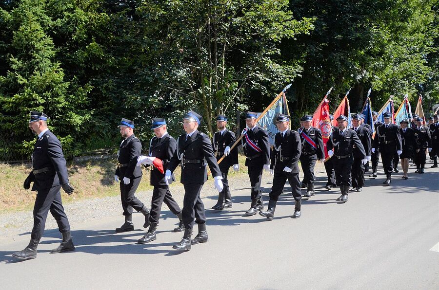 80. rocznica niemieckiej pacyfikacji wsi Łazy. Fot. Janusz Ślęzak (IPN)
