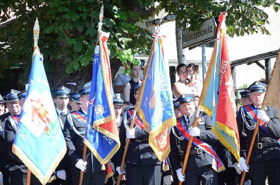 80. rocznica niemieckiej pacyfikacji wsi Łazy. Fot. Janusz Ślęzak (IPN)