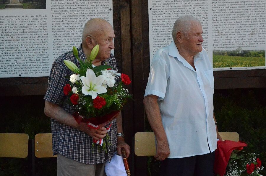 80. rocznica niemieckiej pacyfikacji wsi Łazy. Fot. Janusz Ślęzak (IPN)
