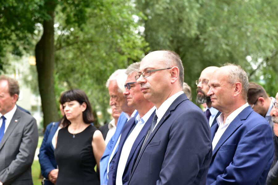 Skwer imienia prof. Janusza Kurtyki w Tarnowie. Fot. Żaneta Wierzgacz (IPN)