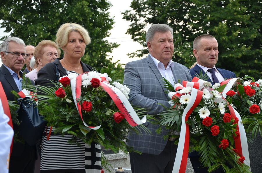 80. rocznica niemieckiej zbrodni w Radwanowicach. Fot. Janusz Ślęzak (IPN)
