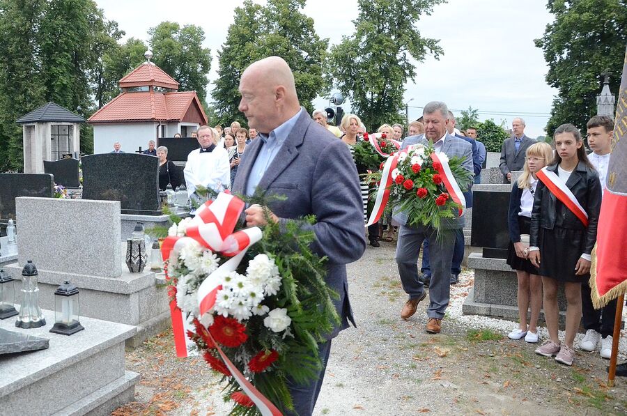 80. rocznica niemieckiej zbrodni w Radwanowicach. Fot. Janusz Ślęzak (IPN)