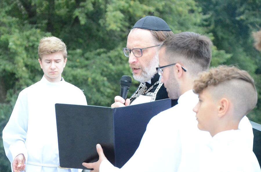 80. rocznica niemieckiej zbrodni w Radwanowicach. Fot. Janusz Ślęzak (IPN)