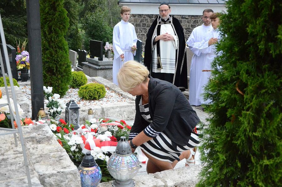 80. rocznica niemieckiej zbrodni w Radwanowicach. Fot. Janusz Ślęzak (IPN)