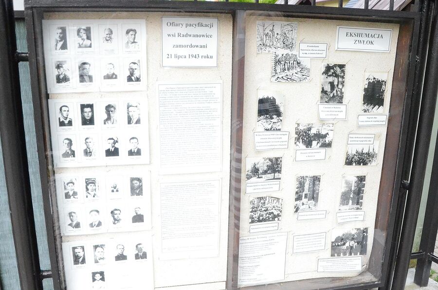 80. rocznica niemieckiej zbrodni w Radwanowicach. Fot. Janusz Ślęzak (IPN)