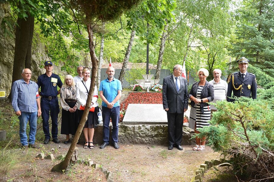 Kraków. 79. rocznica wymordowania robotników niemieckiego obozu pracy „Liban”. Fot. Janusz Ślęzak (IPN)