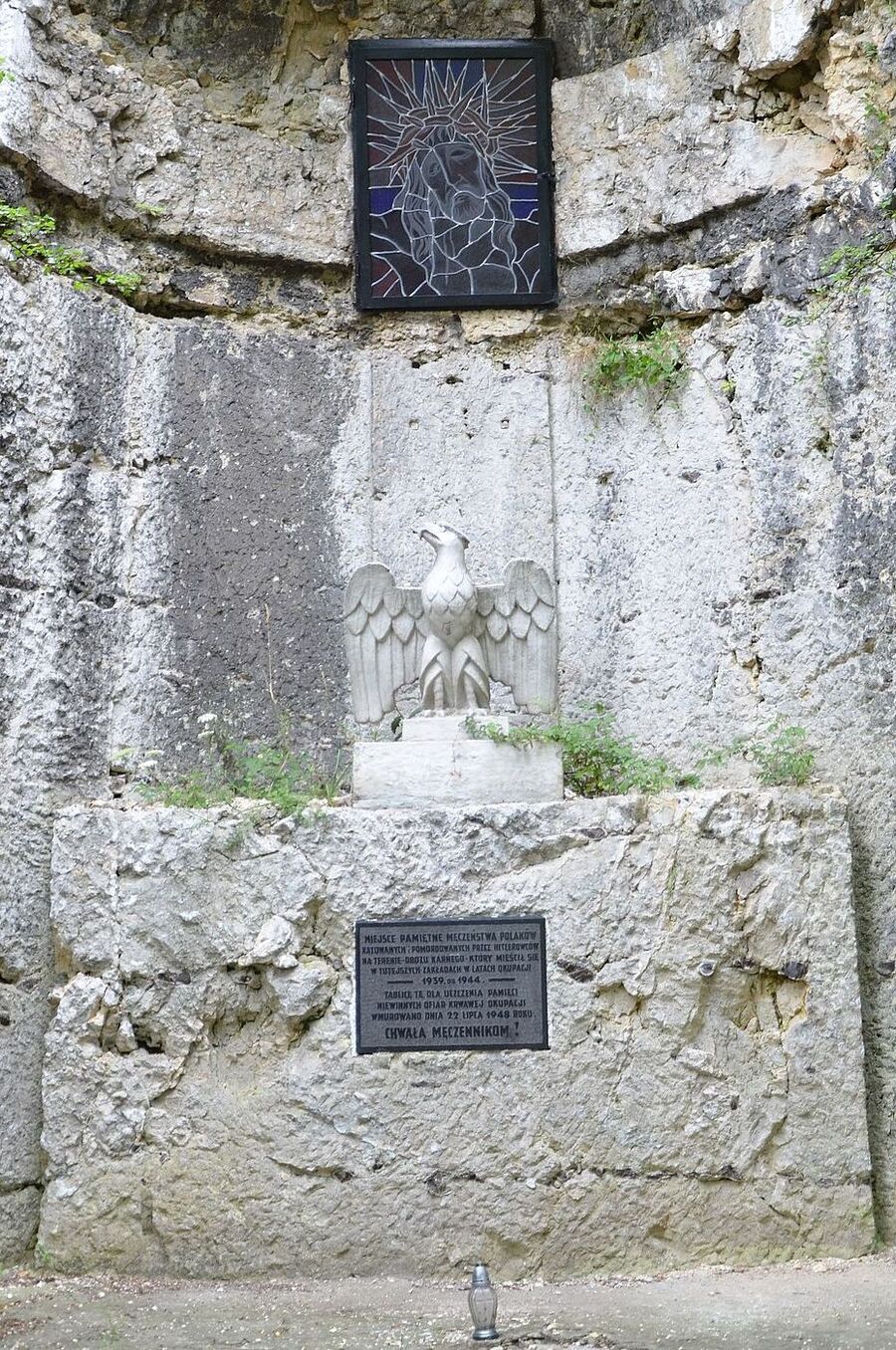 Kraków. 79. rocznica wymordowania robotników niemieckiego obozu pracy „Liban”. Fot. Janusz Ślęzak (IPN)