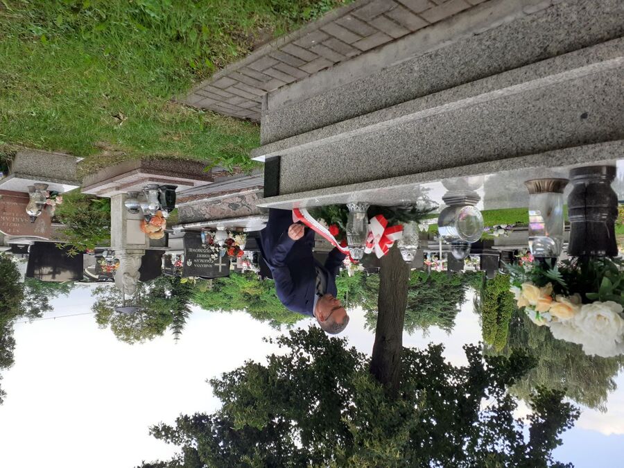 Groby ofiar niemieckiej pacyfikacji. Fot. Alicja Chorązka