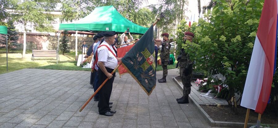 Uroczystość na Łące Męczeństwa w Krakowie. Fot. Marcin Kapusta (IPN)