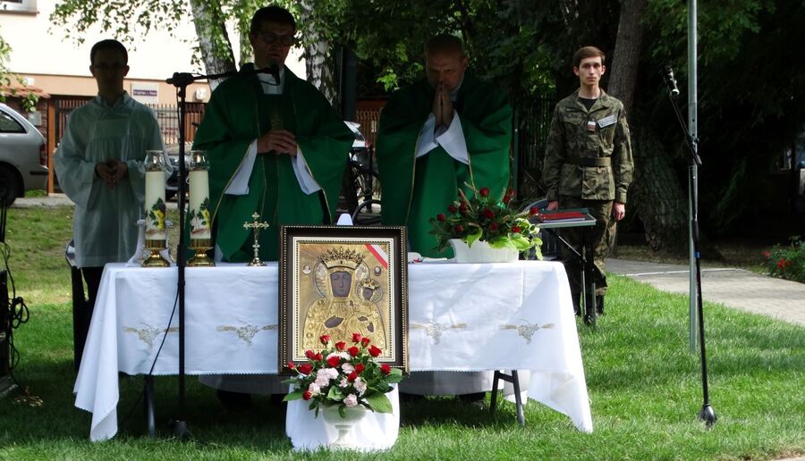Uroczystość na Łące Męczeństwa w Krakowie. Fot. Marcin Kapusta (IPN)