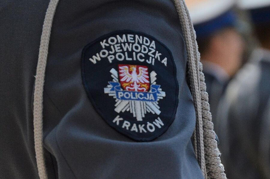 Wojewódzkie obchody święta policji w Krakowie. Fot. Janusz Ślęzak (IPN)