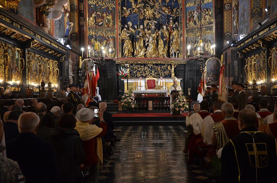 Krakowskie uroczystości w 79. rocznicę wybuchu powstania warszawskiego. Fot. Janusz Ślęzak (IPN)