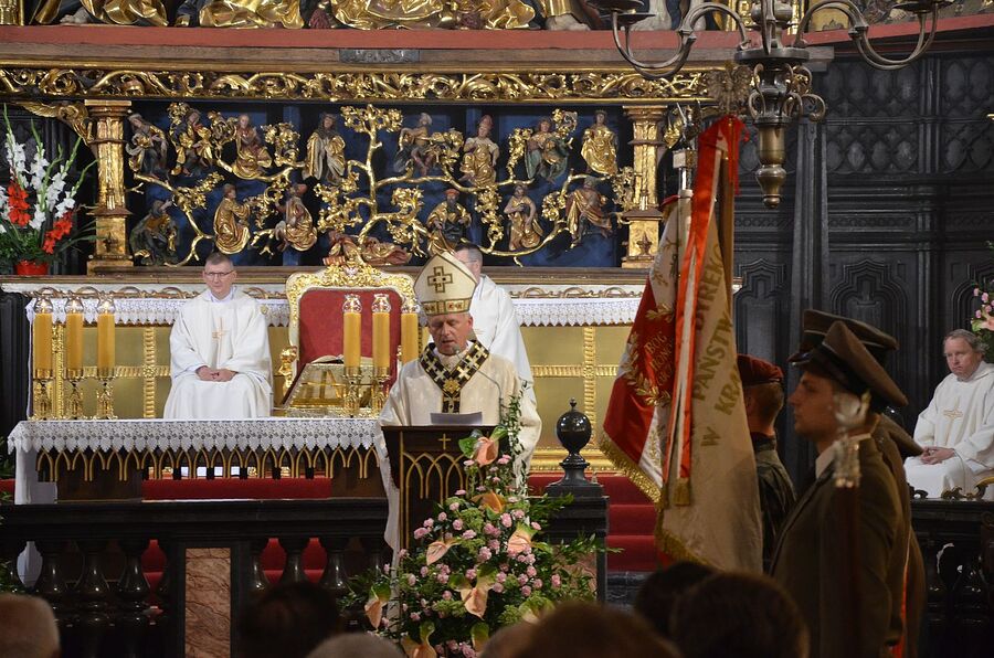 Krakowskie uroczystości w 79. rocznicę wybuchu powstania warszawskiego. Fot. Janusz Ślęzak (IPN)