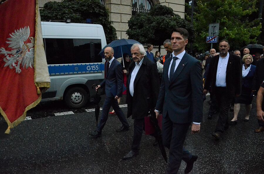 Krakowskie uroczystości w 79. rocznicę wybuchu powstania warszawskiego. Fot. Janusz Ślęzak (IPN)