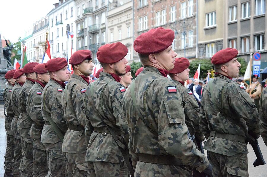 Krakowskie uroczystości w 79. rocznicę wybuchu powstania warszawskiego. Fot. Janusz Ślęzak (IPN)