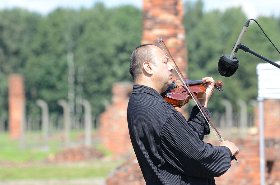 Uroczystości w Brzezince. Fot. Janusz Ślęzak (IPN)