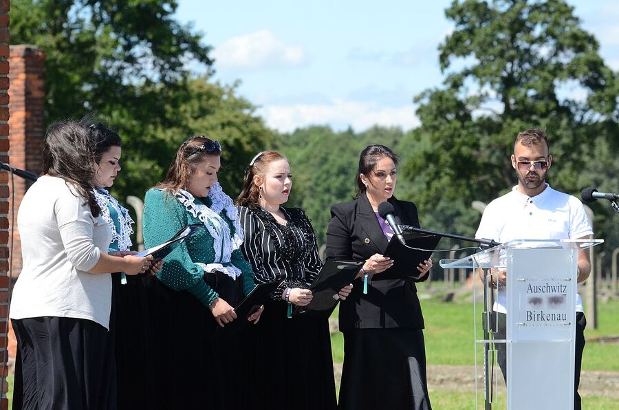 Uroczystości w Brzezince. Fot. Janusz Ślęzak (IPN)