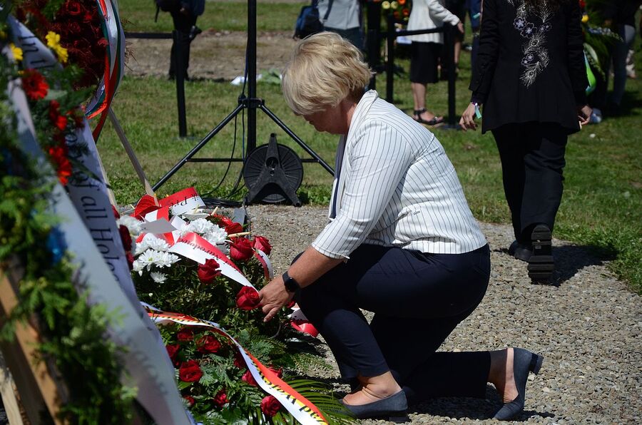 Uroczystości w Brzezince. Fot. Janusz Ślęzak (IPN)