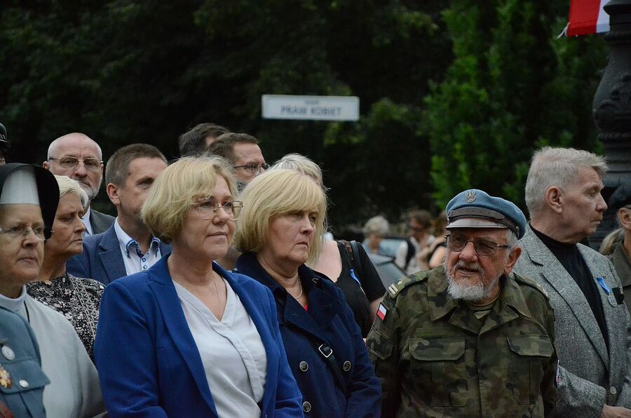 LVIII Marsz Szlakiem Pierwszej Kompanii Kadrowej. Uroczystości w Krakowie. Fot. Janusz Ślęzak (IPN)