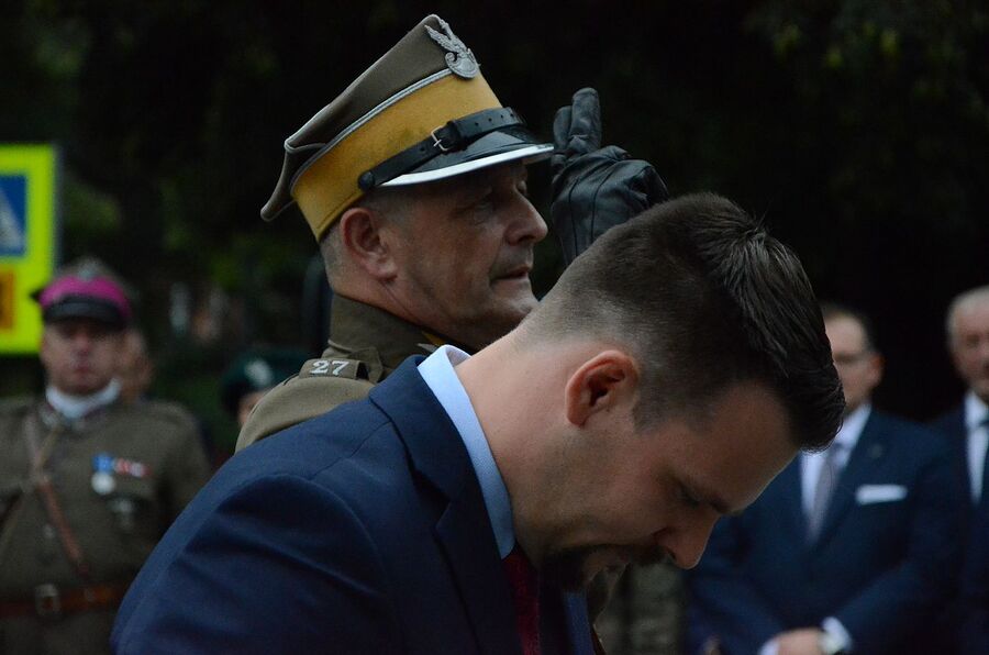 LVIII Marsz Szlakiem Pierwszej Kompanii Kadrowej. Uroczystości w Krakowie. Fot. Janusz Ślęzak (IPN)